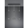 Suspension Trio-Leuchten Franklin LED Anthracite, 3 lumières