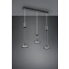 Suspension Trio-Leuchten Franklin LED Anthracite, 3 lumières