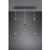 Suspension Trio-Leuchten Franklin LED Anthracite, 3 lumières