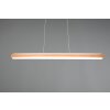 Suspension Trio-Leuchten Deacon LED Brun, 1 lumière