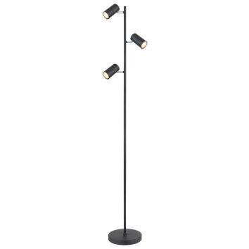 Lampadaire Globo ROBBY Noir, 3 lumières