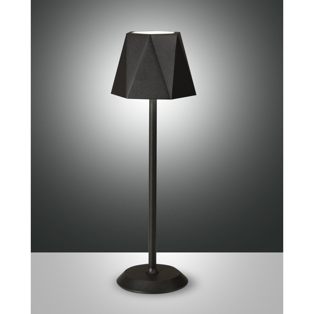 Lampe de table Fabas-Luce KATY LED Noir, 1 lumière main product photo