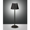 Lampe de table Fabas-Luce KATY LED Noir, 1 lumière