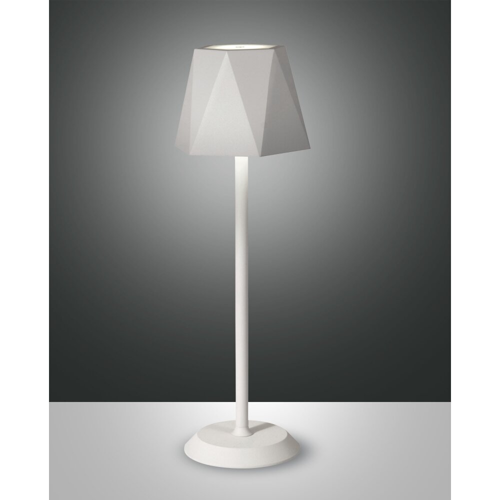 Lampe de table Fabas-Luce KATY LED Blanc, 1 lumière main product photo