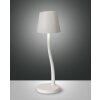 Lampe de table Fabas-Luce JUDY LED Blanc, 1 lumière