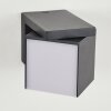 Applique murale d'extérieur Swanek LED Anthracite, 1 lumière