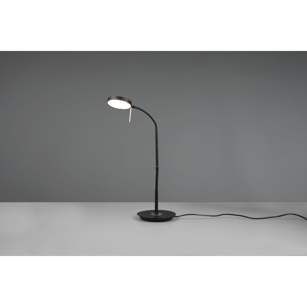 Lampe de table Trio-Leuchten Monza LED Noir, 1 lumière main product photo