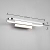 Applique murale Trio-Leuchten Gianni LED Chrome, 1 lumière