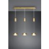 Suspension Trio-Leuchten Franklin LED Laiton, 3 lumières