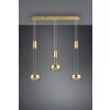 Suspension Trio-Leuchten Franklin LED Laiton, 3 lumières