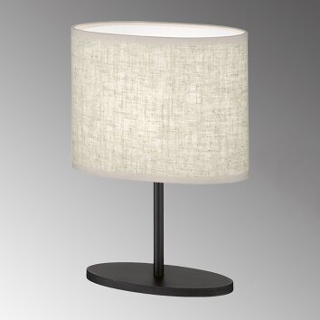Lampe de table FHL-easy Momo Noir, 1 lumière