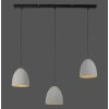 Suspension Paul-Neuhaus ETON Noir, 3 lumières