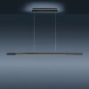 Suspension Paul-Neuhaus Q-ARIAN LED Anthracite, 4 lumières, Télécommandes