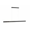 Suspension Paul-Neuhaus PURE-LUME LED Anthracite, 6 lumières