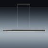Suspension Paul-Neuhaus PURE-LUME LED Anthracite, 6 lumières