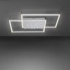 Plafonnier Paul-Neuhaus YUKI LED Acier brossé, 3 lumières, Télécommandes