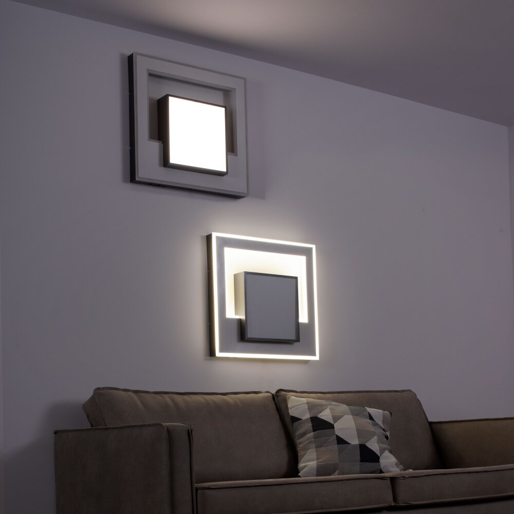 Plafonnier Paul-Neuhaus Q-ALTA LED Noir, 1 lumière, Télécommandes main product photo