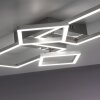 Plafonnier Leuchten-Direkt IVEN LED Acier brossé, 2 lumières