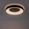 Plafonnier Leuchten-Direkt LOLAsmart-ANIKA LED Anthracite, 1 lumière, Télécommandes, Changeur de couleurs