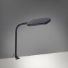 lampe â clipper Leuchten-Direkt KELLY LED Noir, 1 lumière