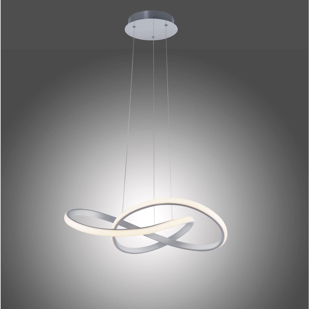 Suspension Leuchten-Direkt MARIA LED Aluminium, 1 lumière main product photo