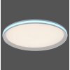 Plafonnier Leuchten-Direkt GALACTICA LED Blanc, 1 lumière, Télécommandes, Changeur de couleurs