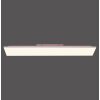 Plafonnier Leuchten-Direkt GUSTAV LED Blanc, 1 lumière, Télécommandes, Changeur de couleurs