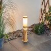 Borne lumineuse Tise Brun, Couleur bois, 2 lumières