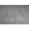 Suspension Trio-Leuchten Morrison LED Nickel mat, 1 lumière