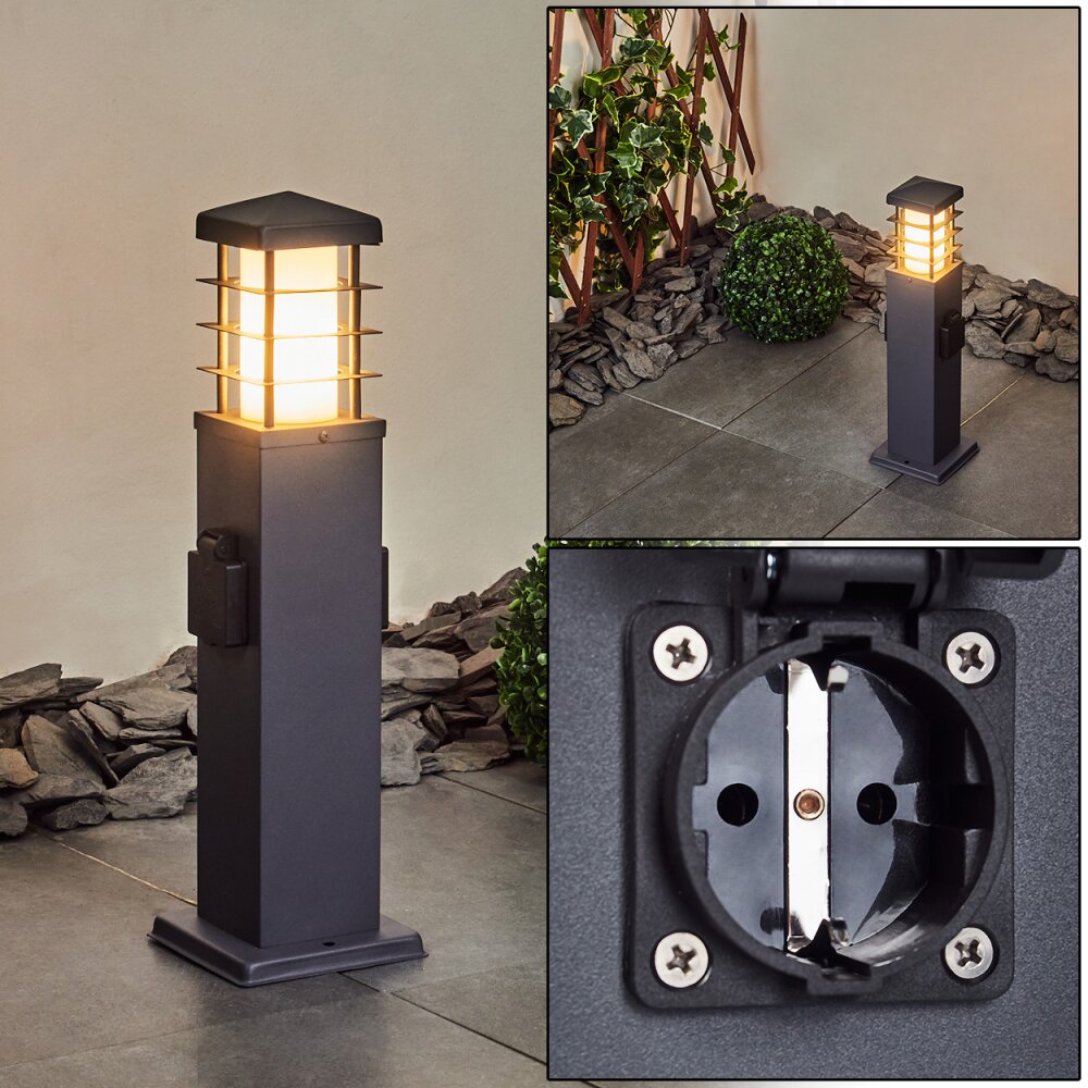 Borne lumineuse Habolale Gris, 1 lumière main product photo