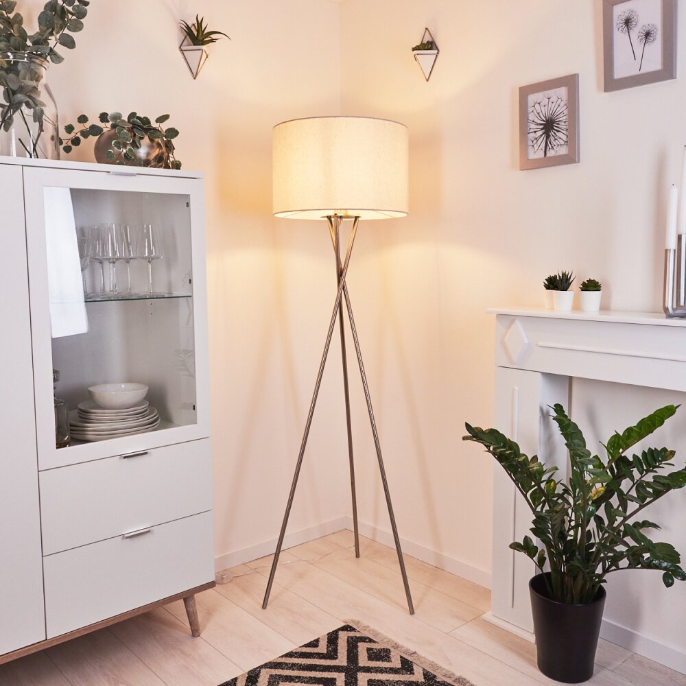 Lampadaire Antillo Nickel mat, 1 lumière main product photo