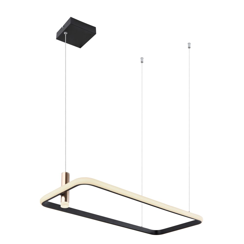 Suspension Globo COCO LED Noir, 1 lumière, Télécommandes main product photo