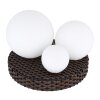 Lampe de table Globo MAMBA LED Gris, 1 lumière