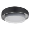 Plafonnier Globo NORBERT LED Noir, 1 lumière, Télécommandes