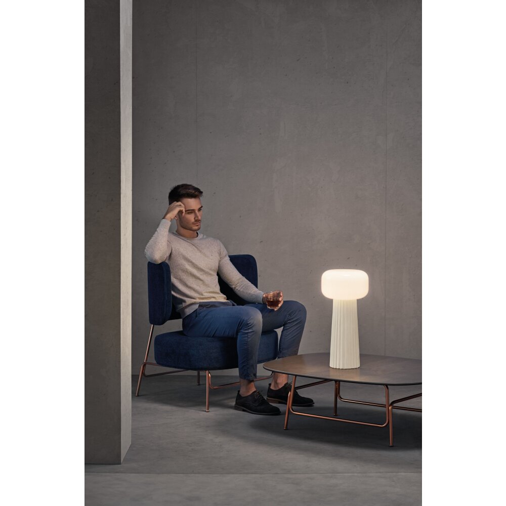 Lampe de table Mantra FARO Blanc, 1 lumière main product photo