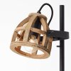 Lampadaire Brilliant-Leuchten Calley Noir, 2 lumières