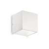 Applique murale d'extérieur Ideal Lux RUBIK LED Blanc, 1 lumière