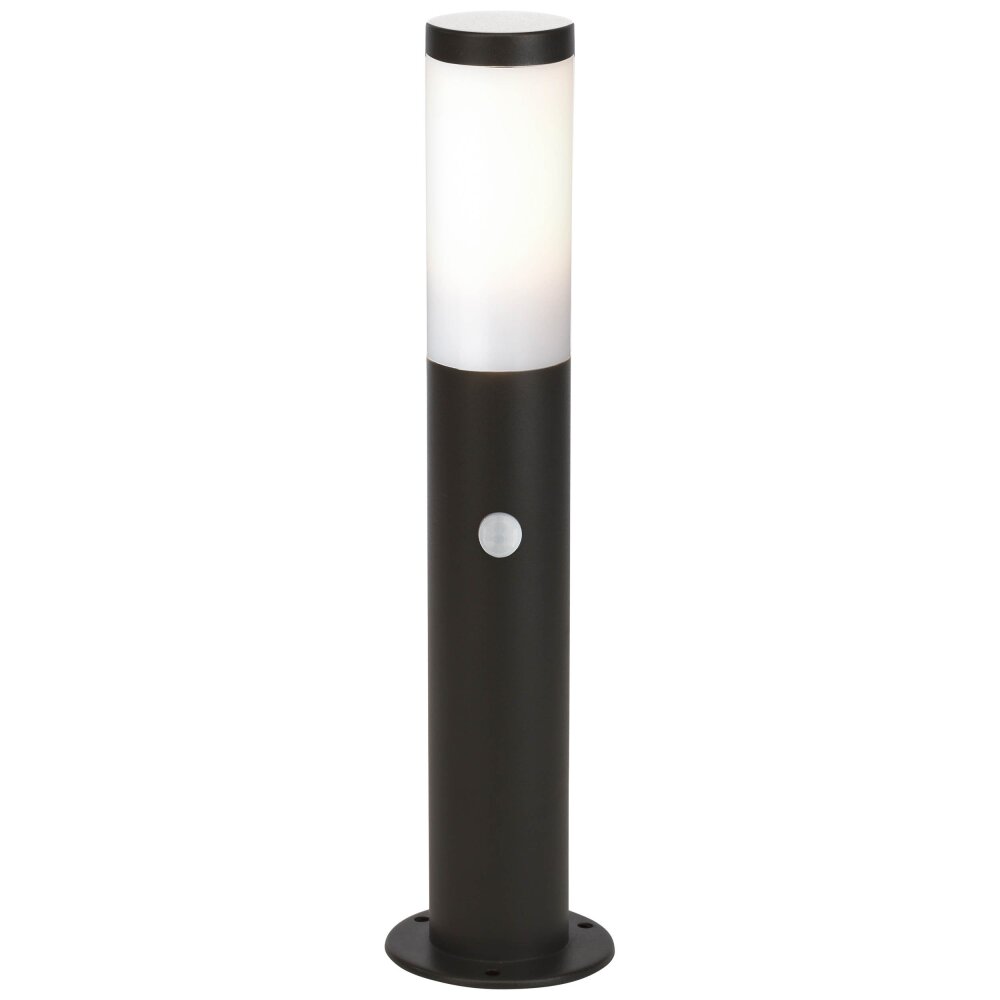 Lampadaire d'extérieur Brilliant-Leuchten Dody Noir, 1 lumière, Détecteur de mouvement main product photo