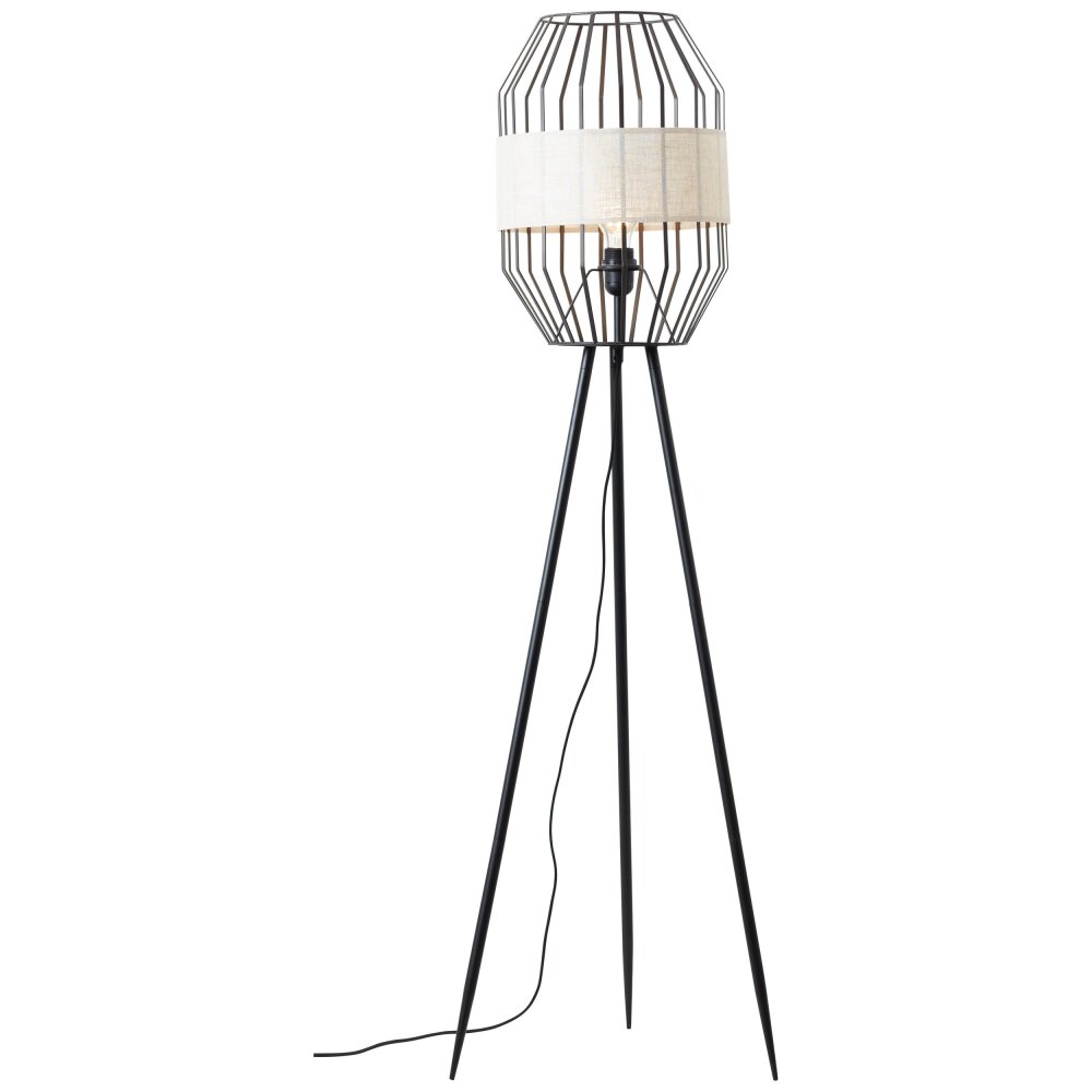 Lampadaire Brilliant-Leuchten Slope Noir, 1 lumière main product photo