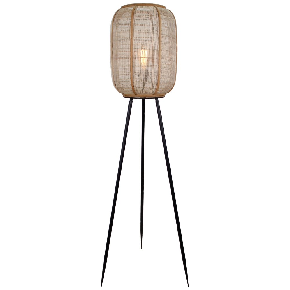 Lampadaire Brilliant-Leuchten Tanah Noir, 1 lumière main product photo