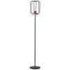 Lampadaire Brilliant-Leuchten Tosh Écru, Noir, 1 lumière