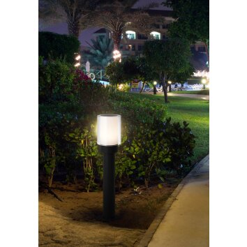 plafonnier extérieur Brilliant-Leuchten Arthus Noir, 1 lumière