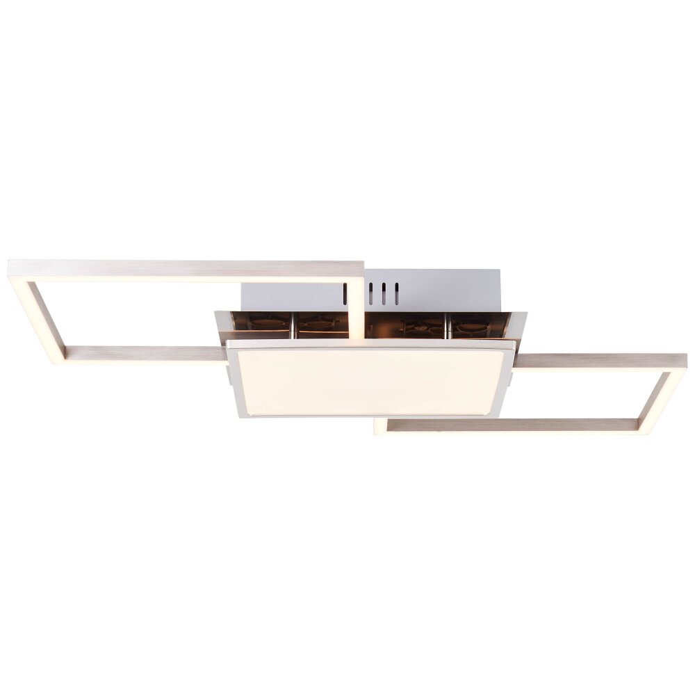 Plafonnier Brilliant-Leuchten Zelia LED Argenté, 1 lumière main product photo