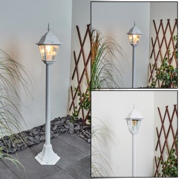 Borne lumineuse Naofe Blanc, 1 lumière