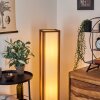 Lampadaire Blandin Bois foncé, 2 lumières