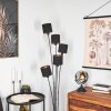 Lampadaire Alsen Noir, 5 lumières