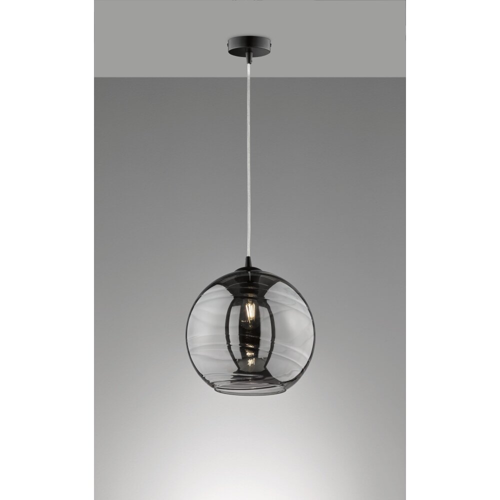 Suspension Fischer-Honsel Opie Noir, 1 lumière main product photo