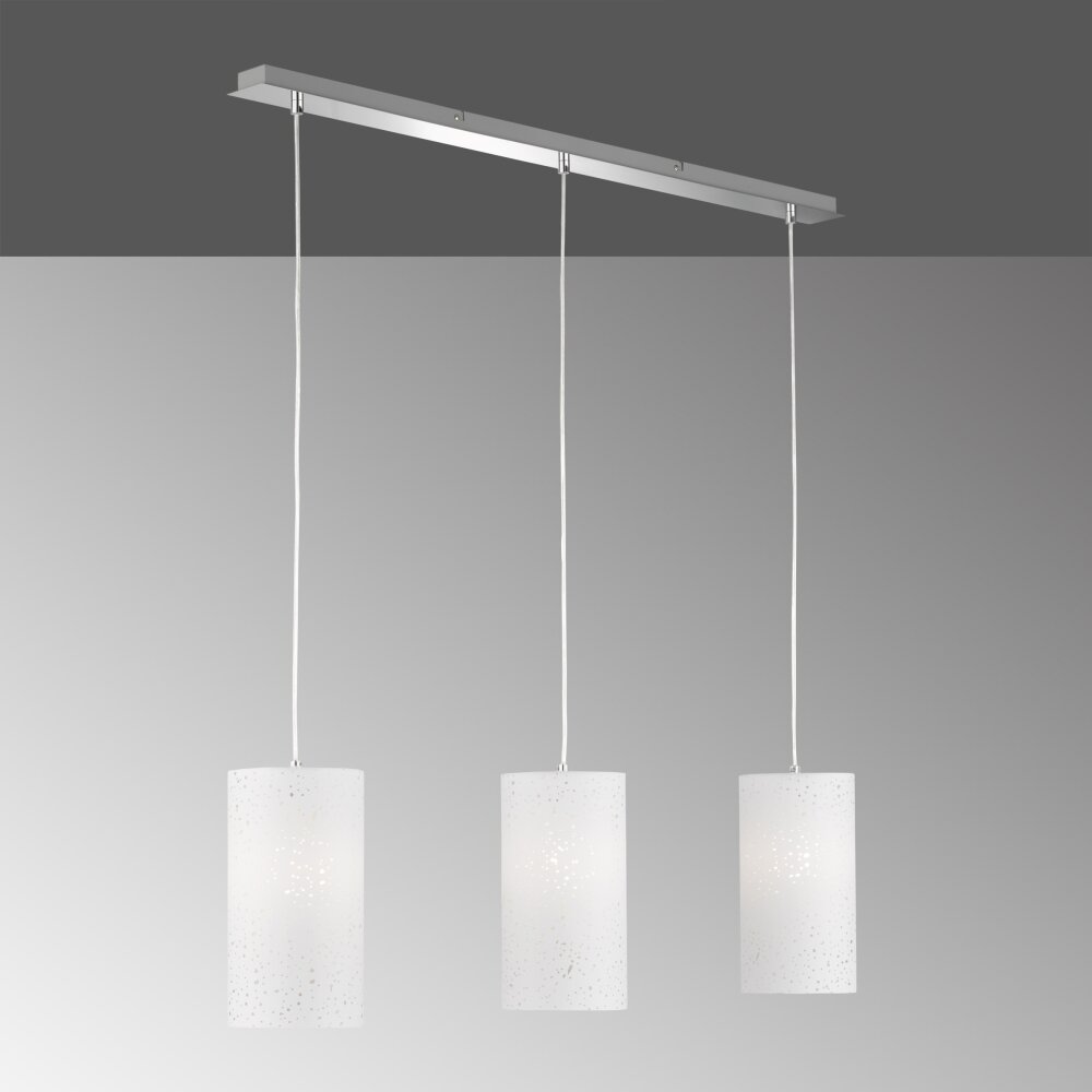 Suspension Fischer-Honsel Thor Chrome, 3 lumières main product photo