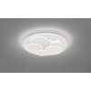 Plafonnier Fischer-Honsel Dots LED Blanc, 1 lumière, Télécommandes