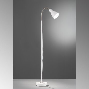 Lampadaire Fischer-Honsel Lolland Crème, 1 lumière